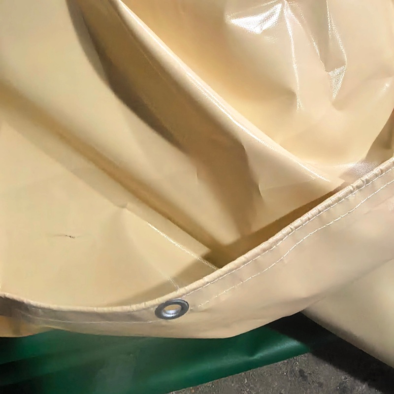 Prelata PVC impermeabila personalizabila bej Prelata PVC impermeabila personalizabila bej