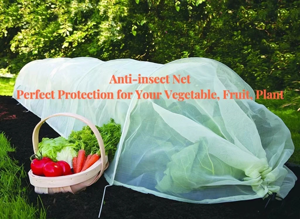 Plasa anti-insecte pentru gradina cu sere si agricultura